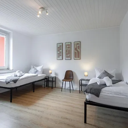 Aparties Homes - 24h Check In - 3 Schlafzimmer - Bahnhofnah - Voll Ausgestattete Kueche * Bielefeld