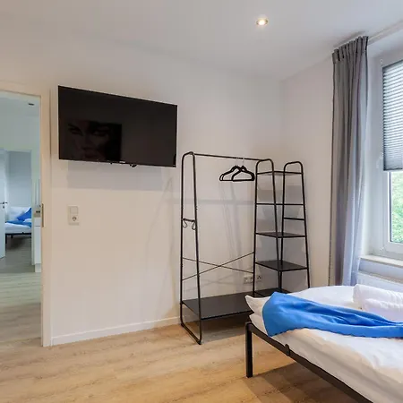 Aparties Homes - 24h Check In - 3 Schlafzimmer - Bahnhofnah - Voll Ausgestattete Kueche Daire Bielefeld